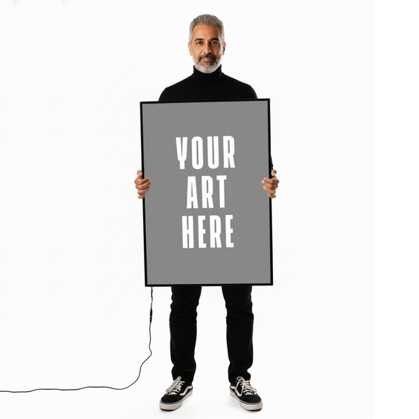 Custom Photo LED Frame – A1 Size