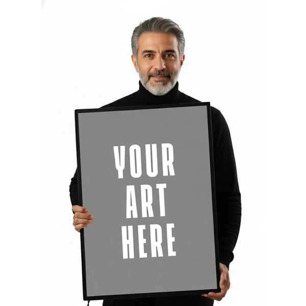 Custom Photo LED Frame – A2 Size