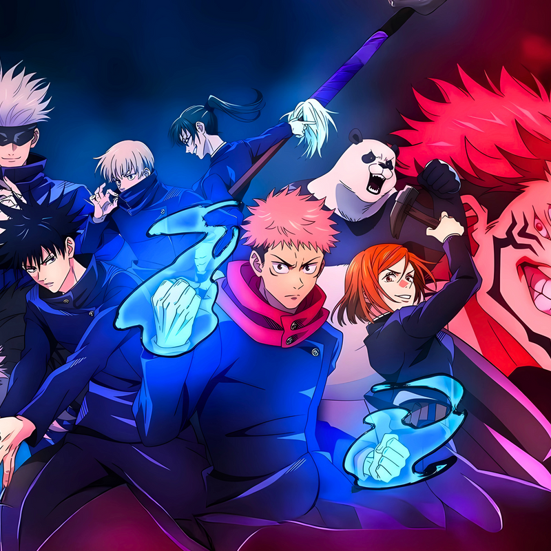 Jujutsu Kaisen – Heroes vs Villain Epic Battle Poster