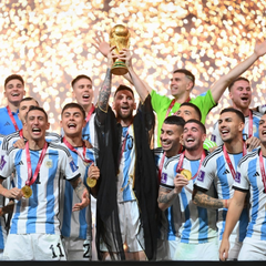 Messi & Argentina – FIFA World Cup 2022 Victory Poster