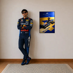 Victory Roar – F1 Racing LED Frame | A2 Max Verstappen celebration design