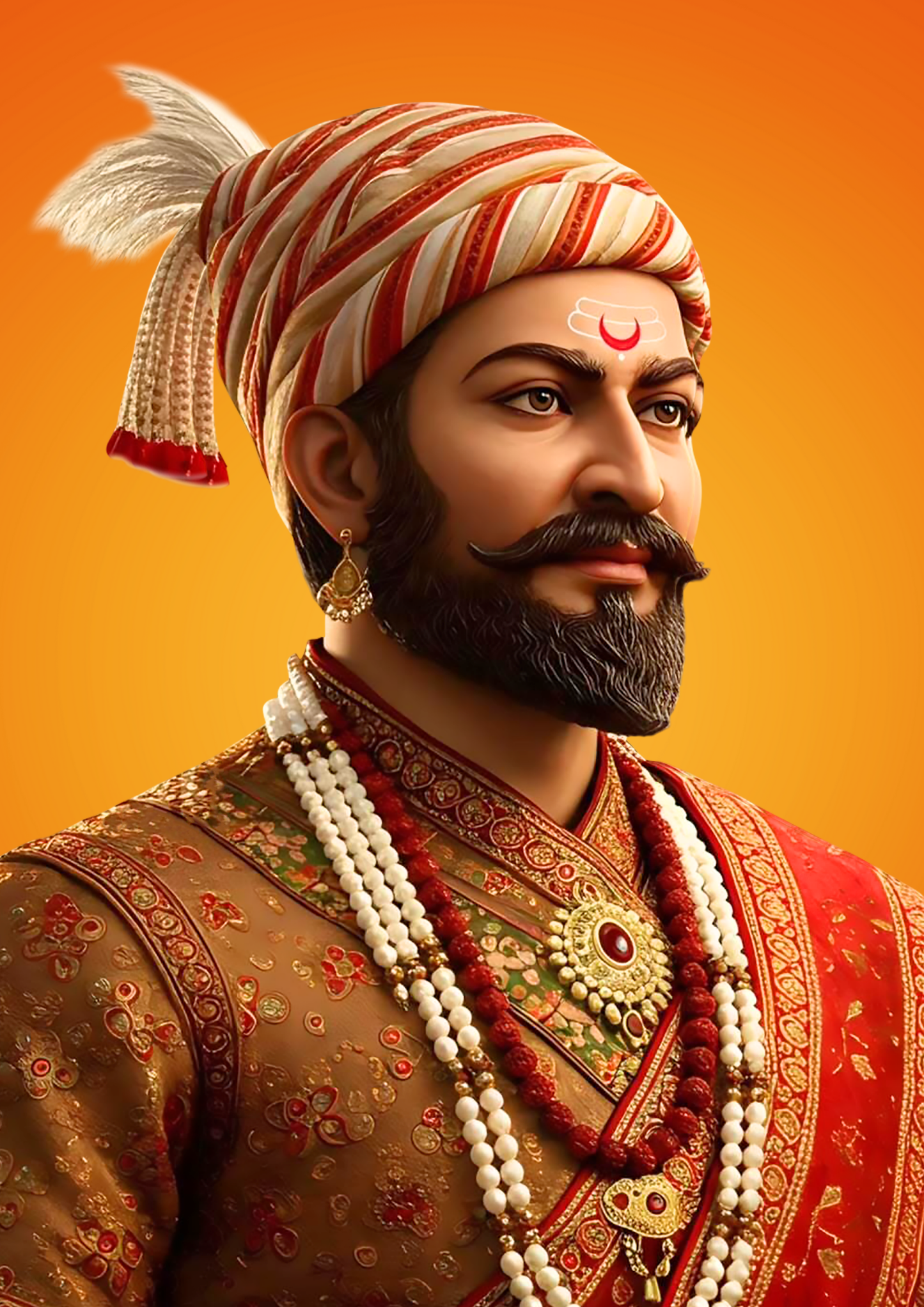 Shivaji Maharaj Led Frame