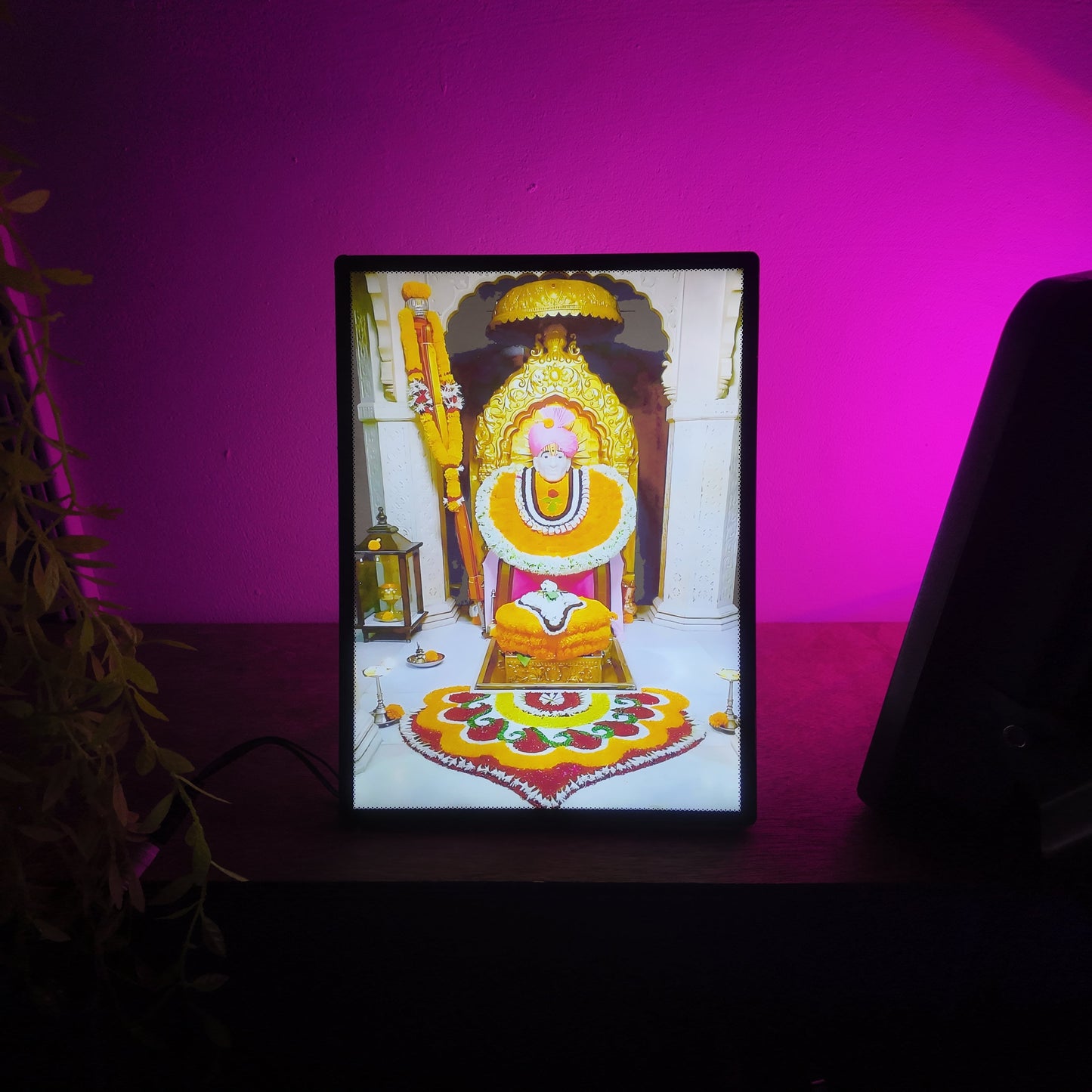 Gajanan Maharaj LED Frame