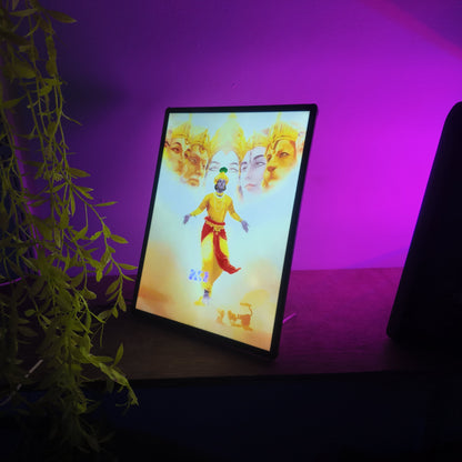 Shri Krishna LED Frame