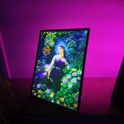 Radha Rani LED Frame