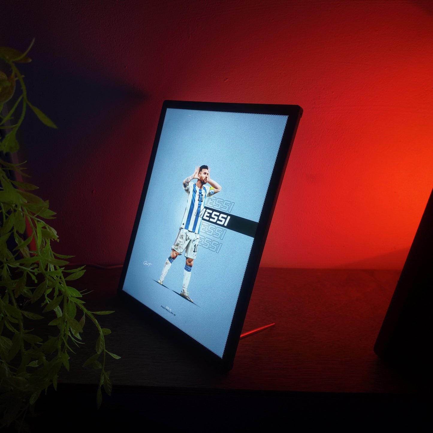 Messi LED Frame