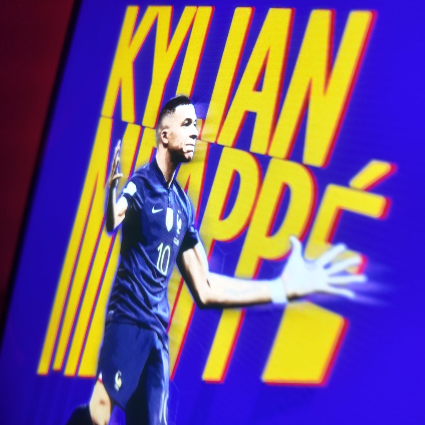 Kylian Mbappé LED Frame