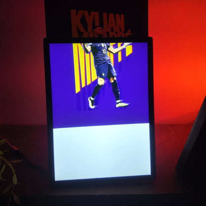 Kylian Mbappé LED Frame