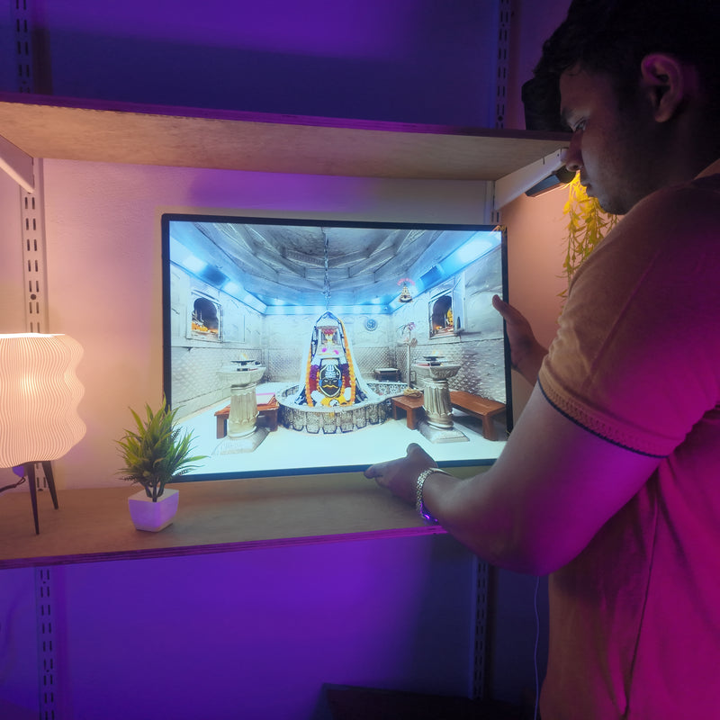 Mahakal LED Glowing Frame - A2