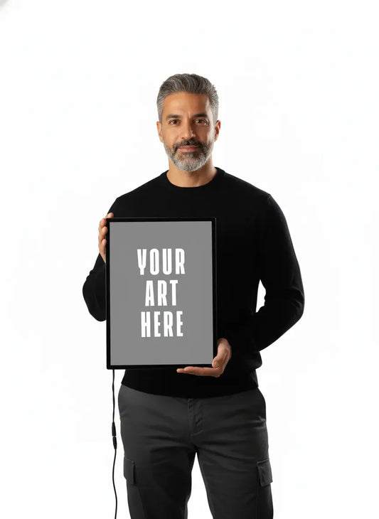 A3 size - Custom Led Glowing frame