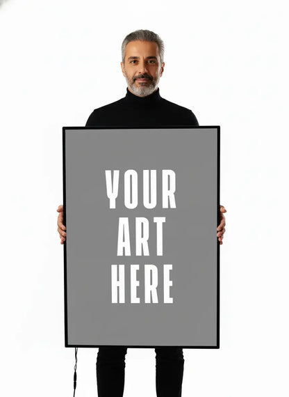 A1 size - Custom Led Glowing frame