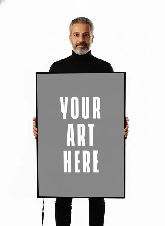 A1 size - Custom Led Glowing frame